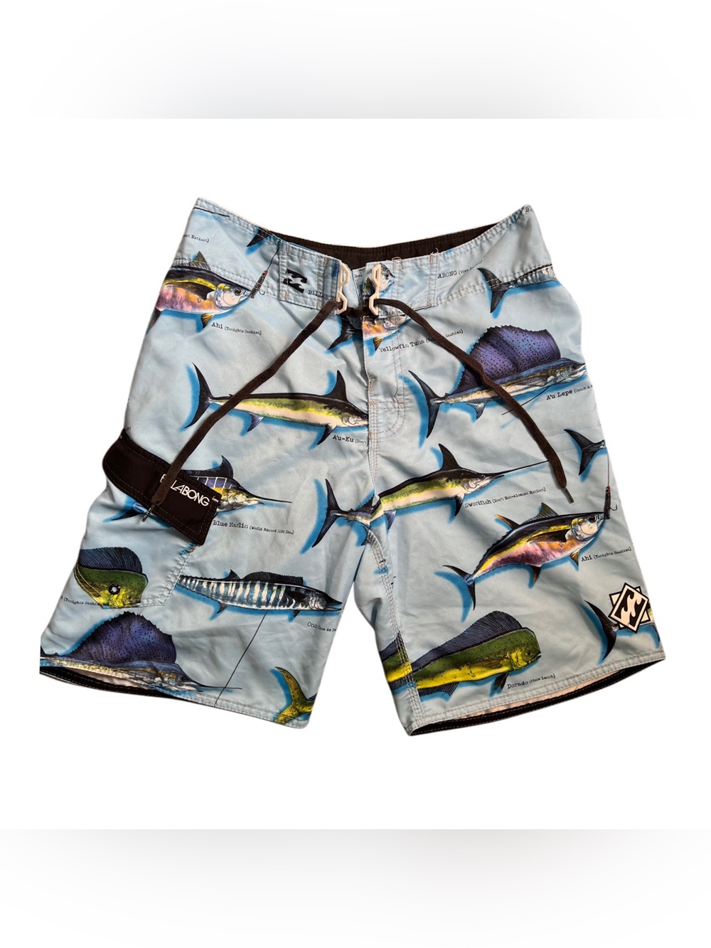 Billabong Fish Pattern Men’s Swim Trunks